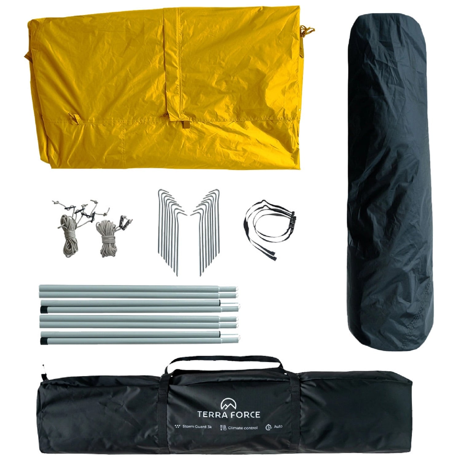 CARPA 3 ESTACIONES 3-4 PERSONAS STORM GUARD AUTO-FRESH 3K - 5