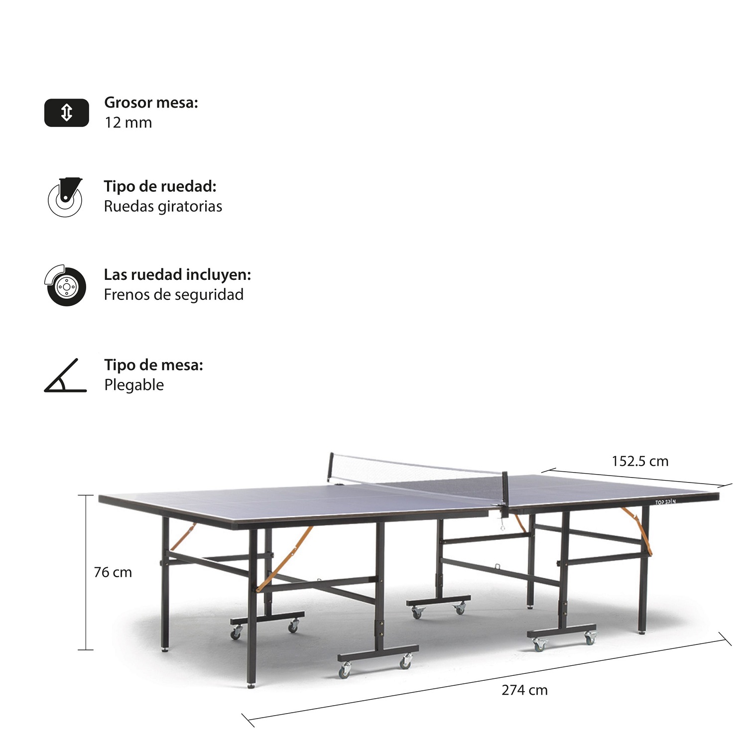 MESA PING PONG FRONTÓN M2 - 2