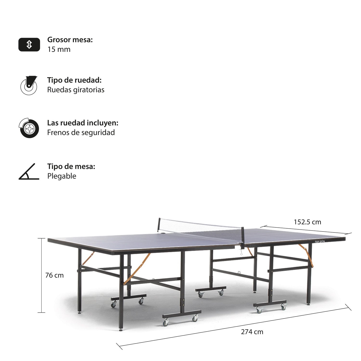 MESA DE PING PONG FRONTON M9 ELITE - 2