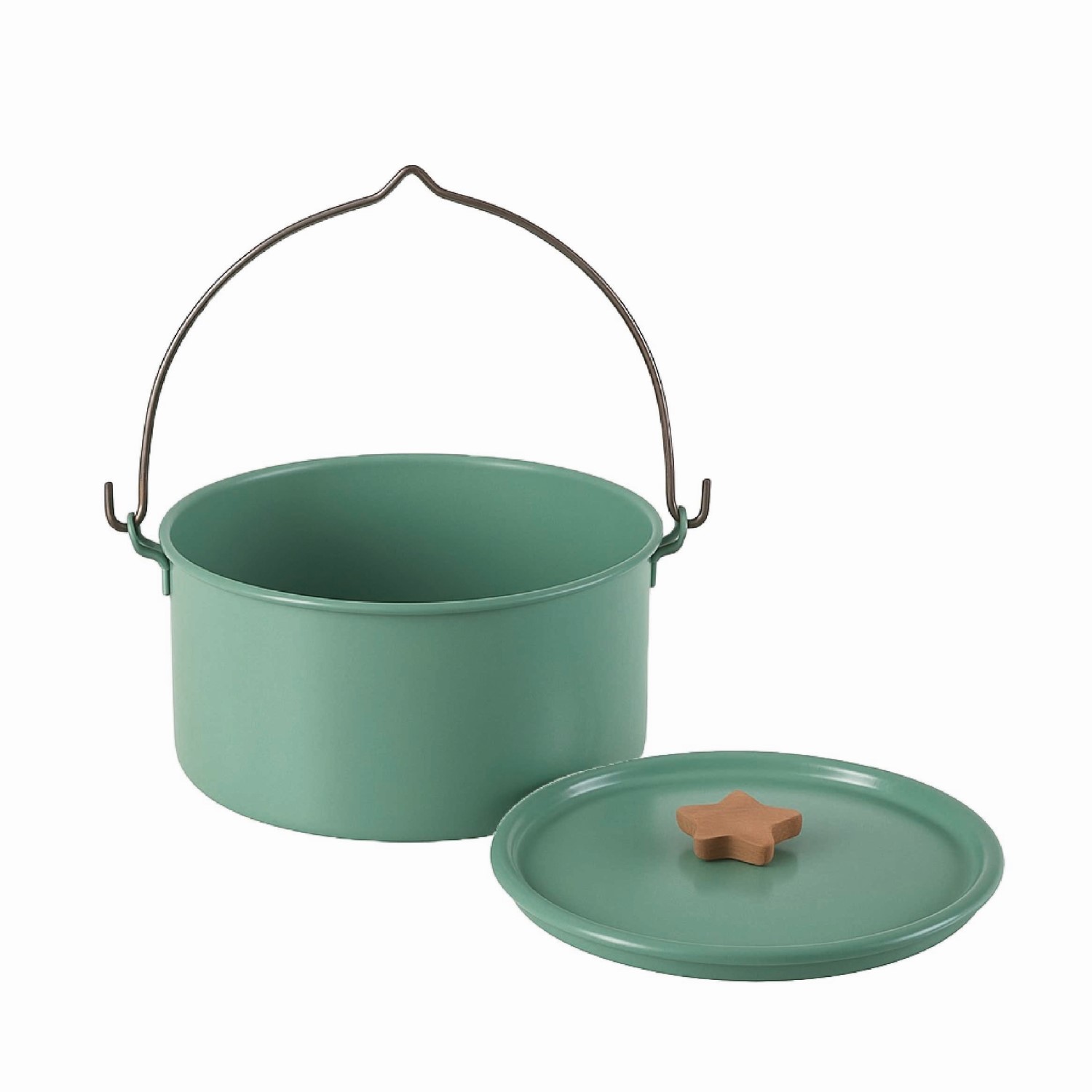 OLLA CAMPING 4,2L COLGANTE TURQUESA - 2