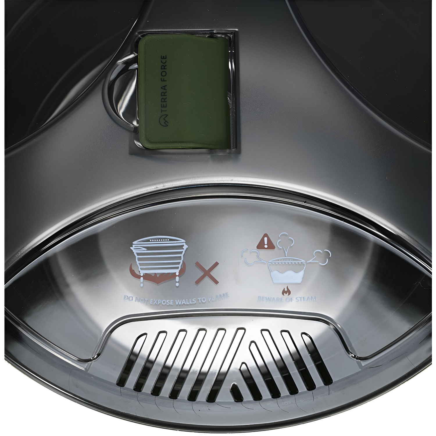 OLLA SILICONA PLEGABLE 2,4L - CAMPING MILITAR - 3