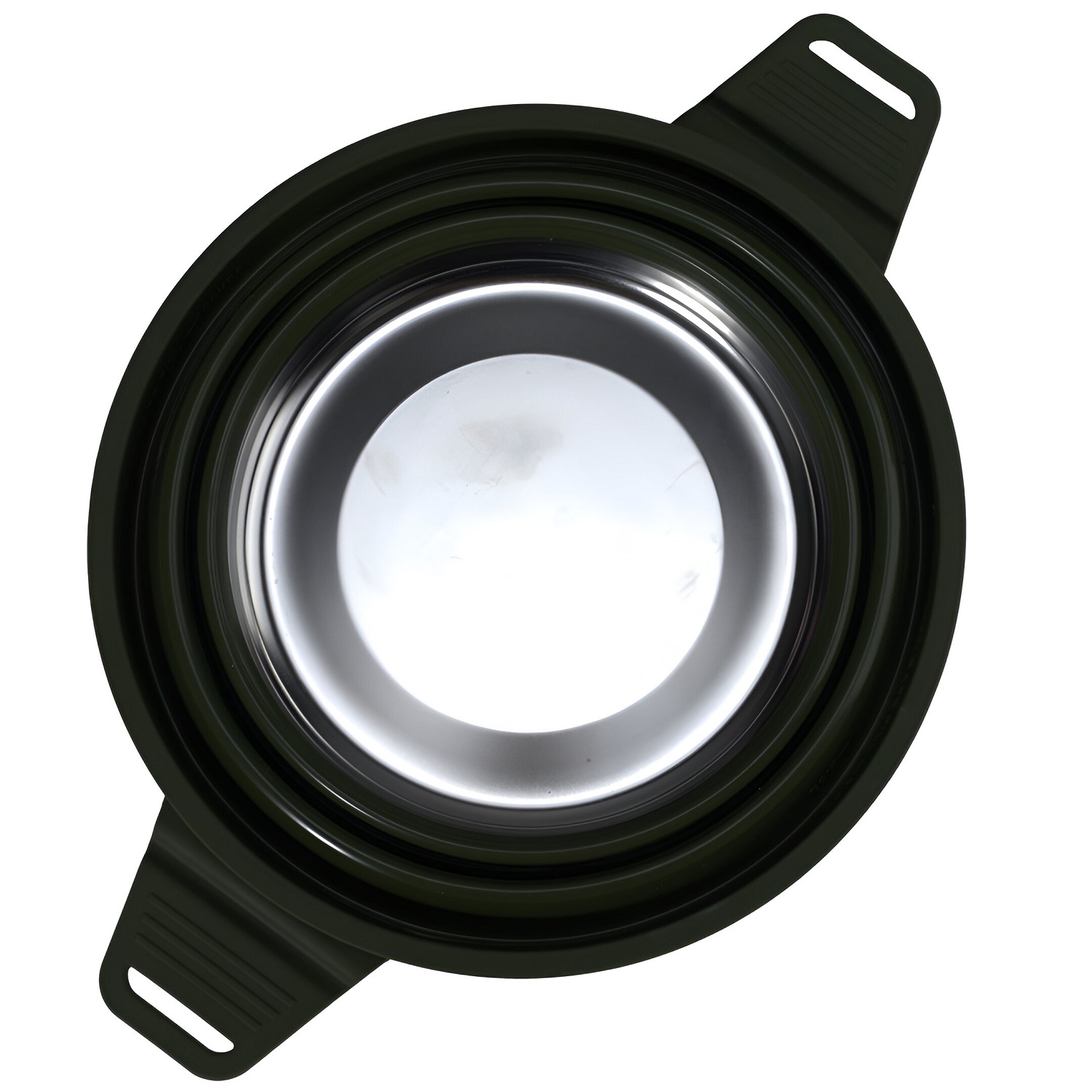 OLLA SILICONA PLEGABLE 2,4L - CAMPING MILITAR - 4