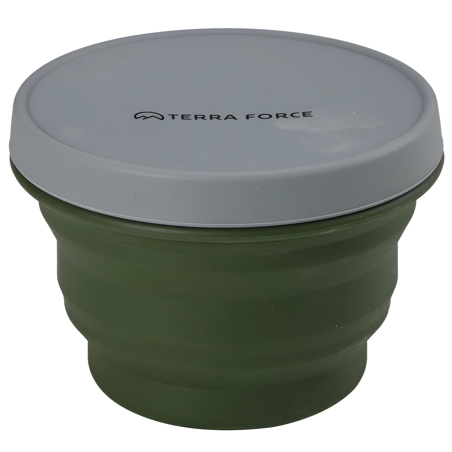 SET TETERA Y POTES SILICONA PLEGABLE CAMPING MILITAR - 3