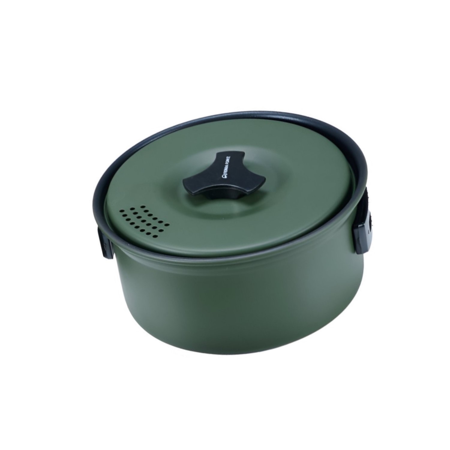 SET OLLAS ALUMINIO ANTI-ADHERENTE 4 PIEZAS VERDE MILITAR - 4