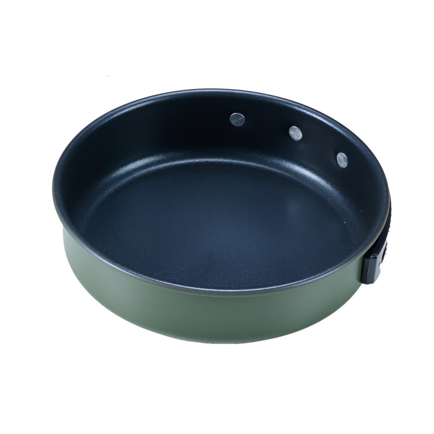 SET OLLAS ALUMINIO ANTI-ADHERENTE 4 PIEZAS VERDE MILITAR - 5
