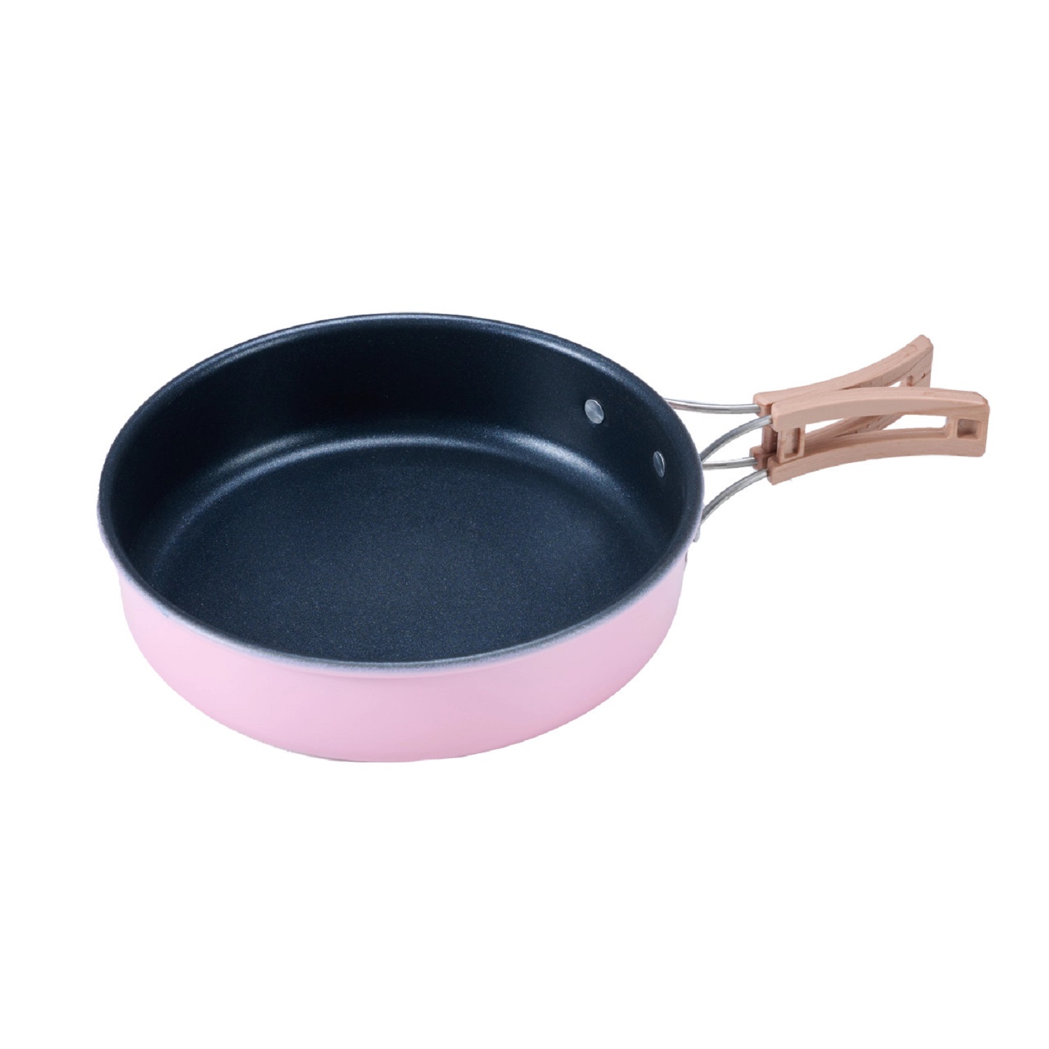 SET OLLAS ALUMINIO ANTI-ADHERENTE 2 PIEZAS ROSADO - 6