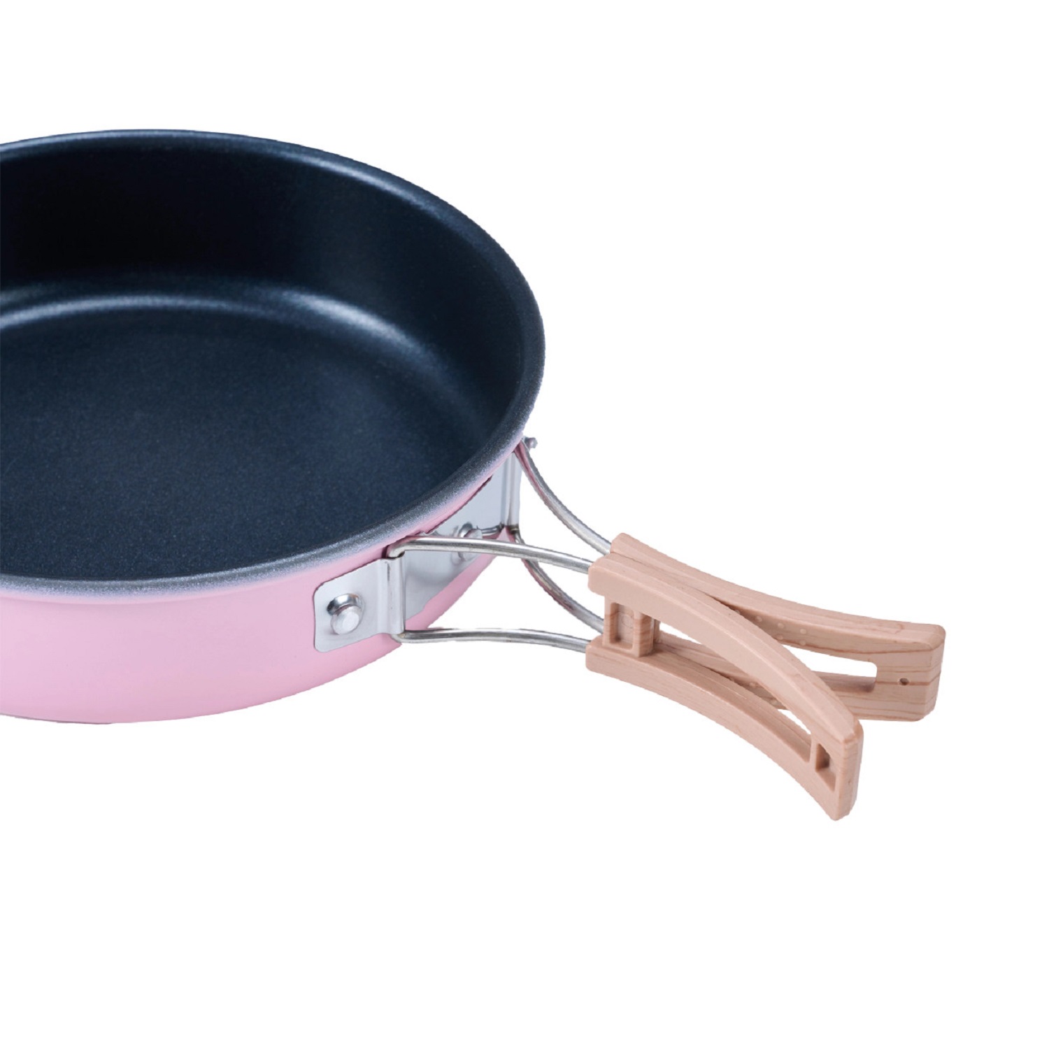 SET OLLAS ALUMINIO ANTI-ADHERENTE 2 PIEZAS ROSADO - 7