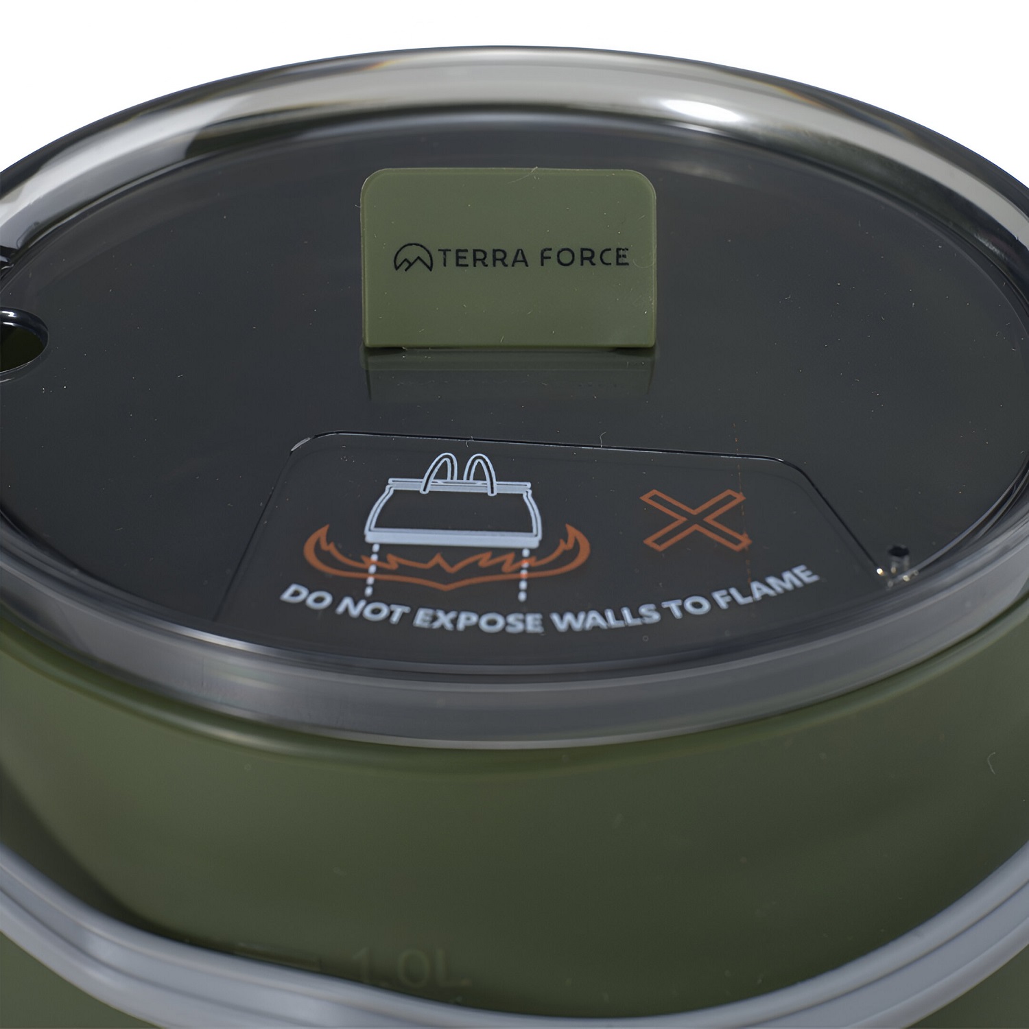 TETERA SILICONA PLEGABLE 1L CAMPING - 3