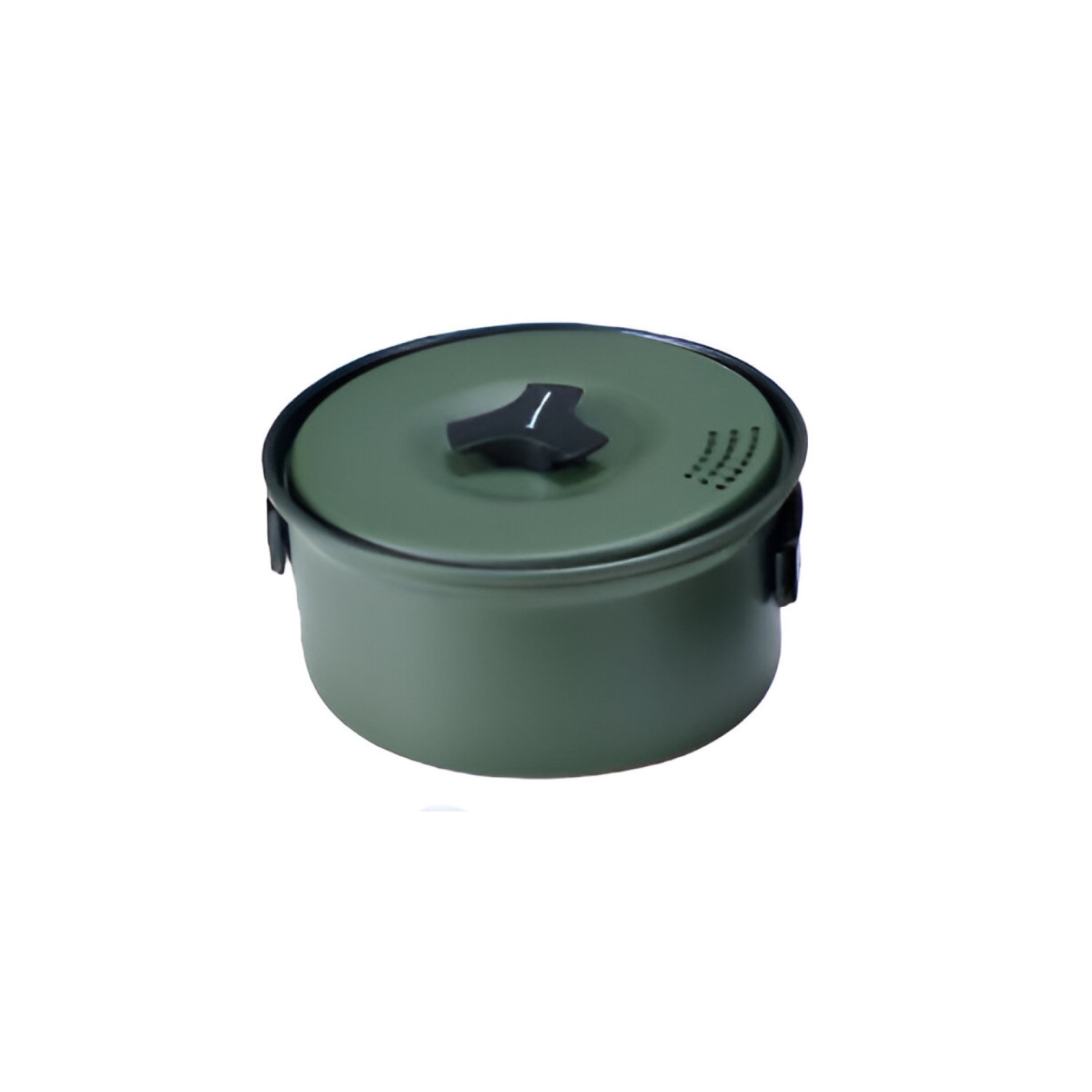 SET OLLAS ALUMINIO ANTI-ADHERENTE 3 PIEZAS VERDE MILITAR - 3