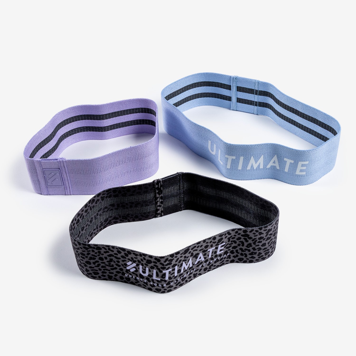 ULTIMATE PACK ELASTIC MORADO - EN COLOR NEGRO - CELESTE - 5