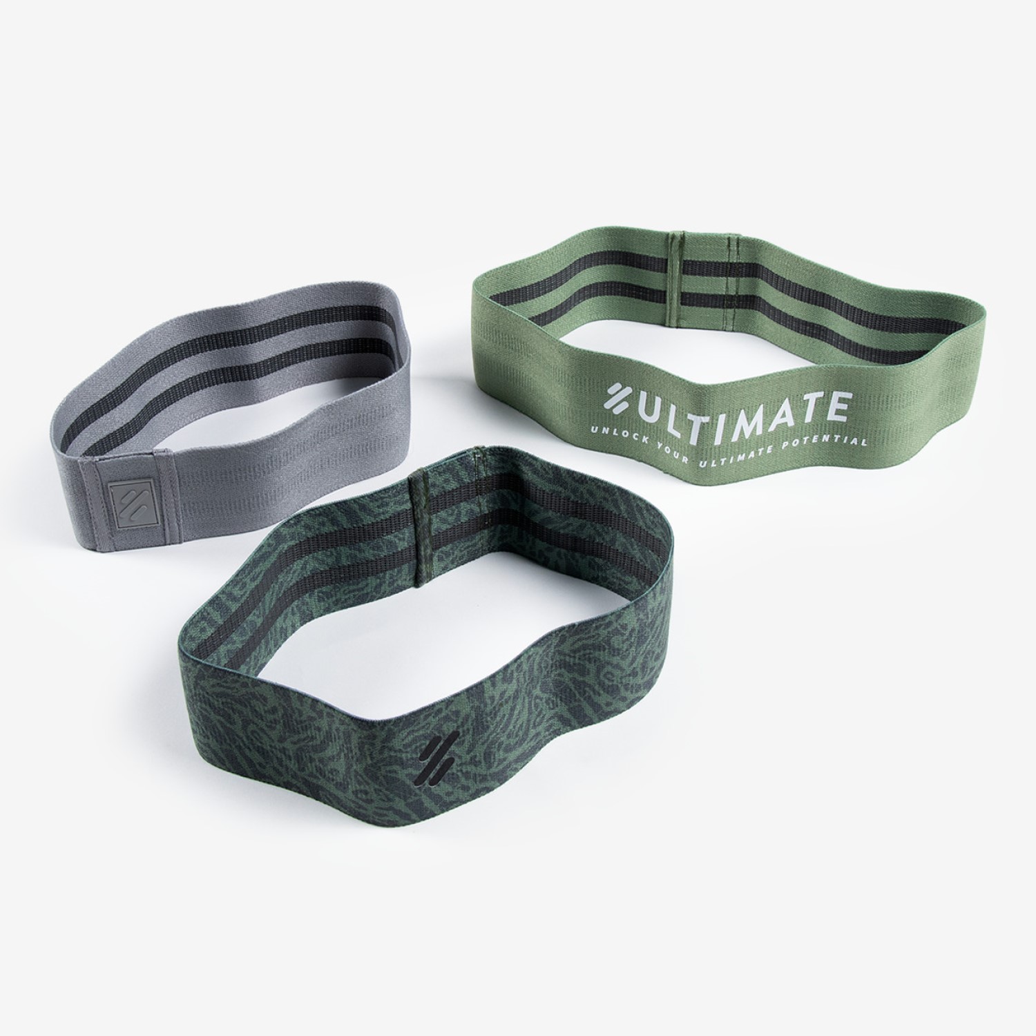 ULTIMATE PACK ELASTIC GRIS - VERDE - 5