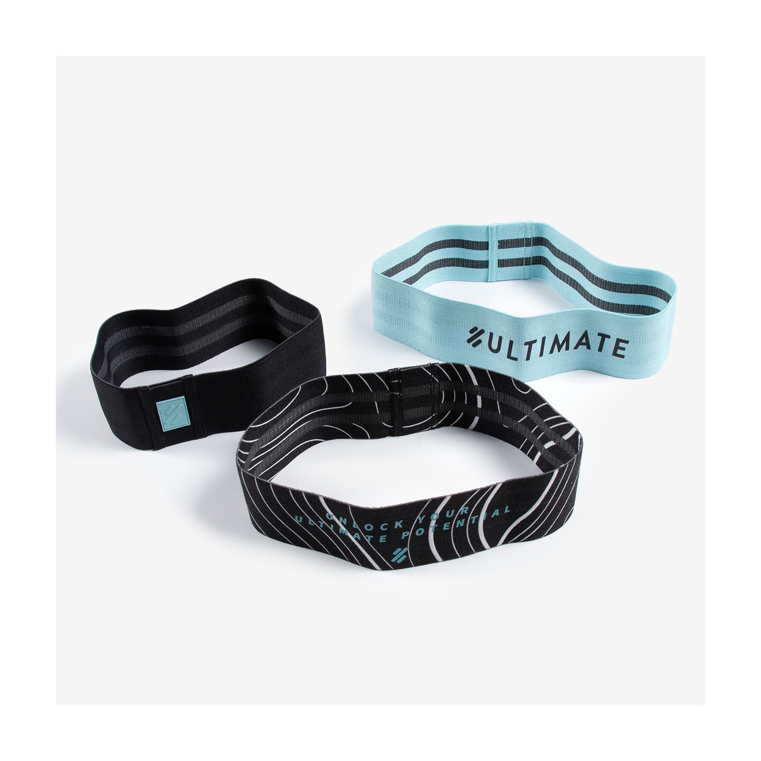ULTIMATE PACK ELASTIC EN COLOR NEGRO - CELESTE - 6