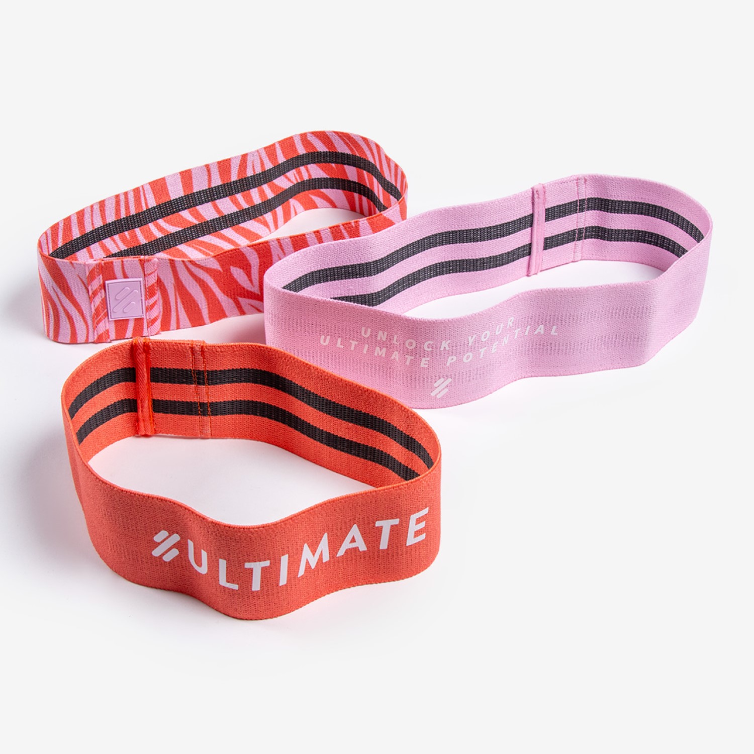 ULTIMATE PACK ELASTIC ROSA - NARANJO - 6
