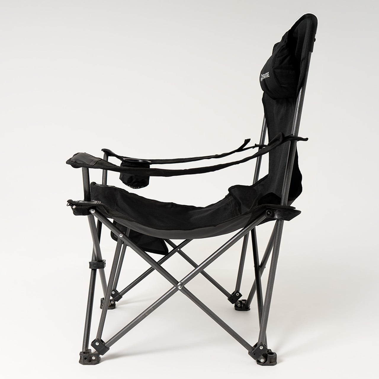 SILLA PLEGABLE CAMPING CON APOYA BRAZOS Y PIES PREMIUM - 6