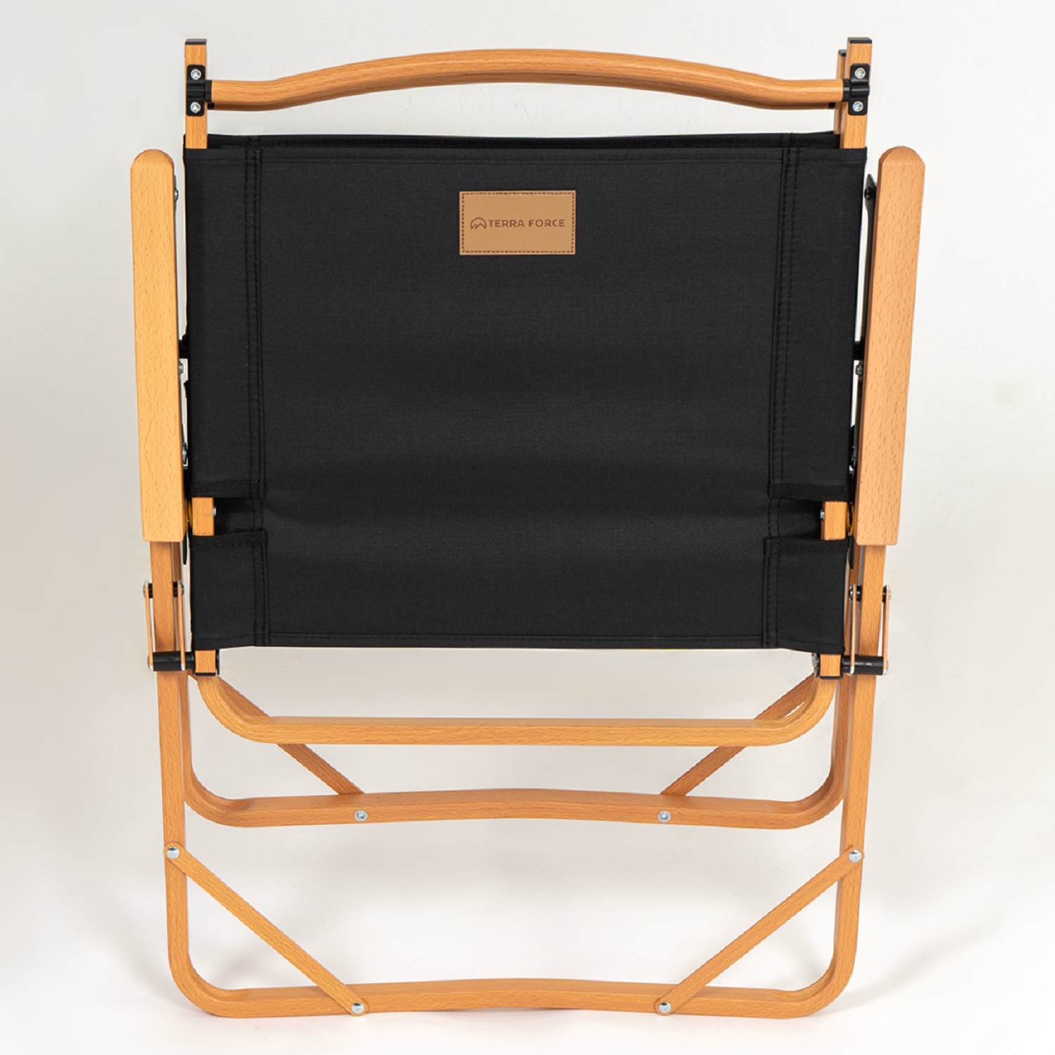 SILLA PLEGABLE CAMPING RECLINABLE COLBÚN - EN COLOR NEGRO - 7
