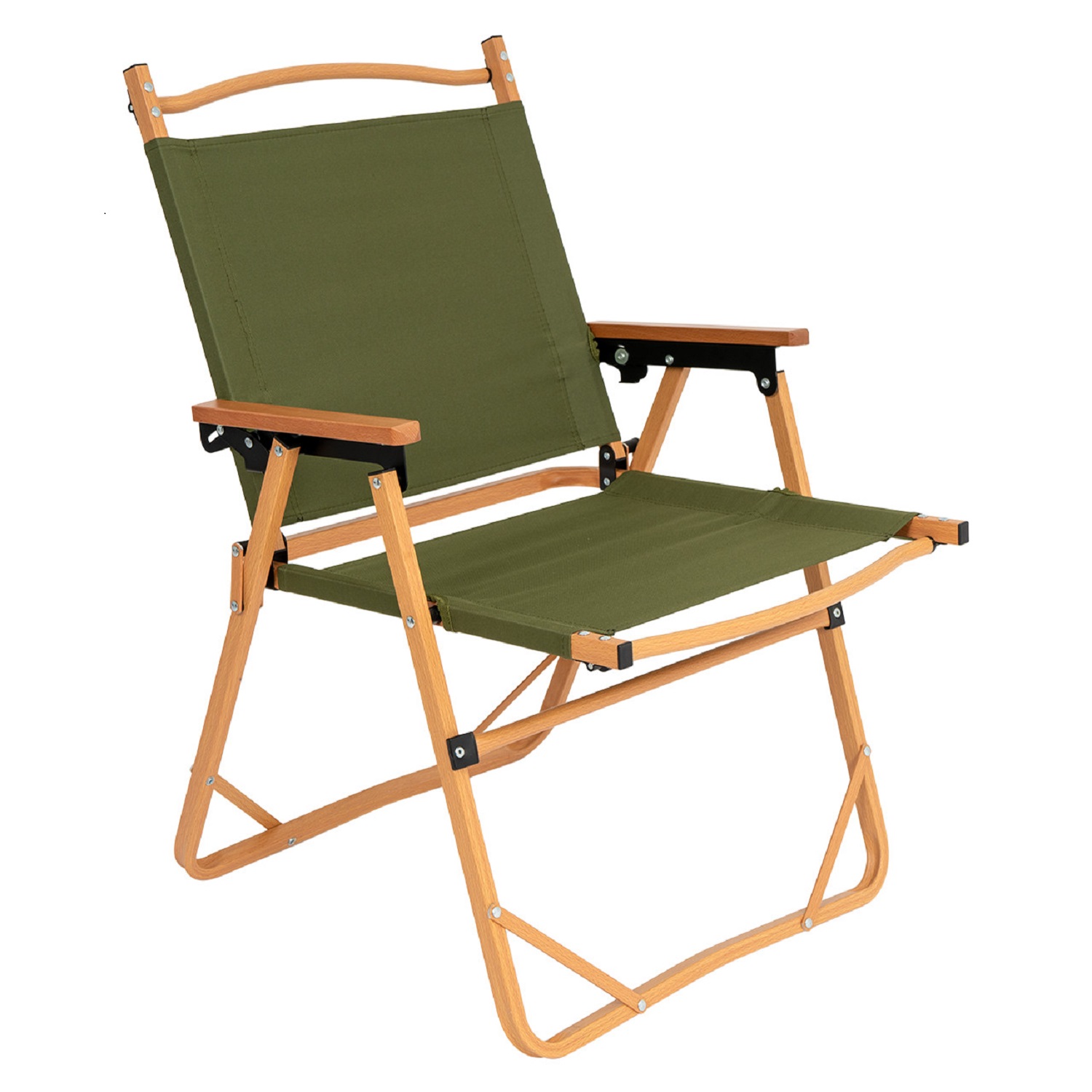 SILLA PLEGABLE CAMPING RECLINABLE COLBÚN - VERDE - 3