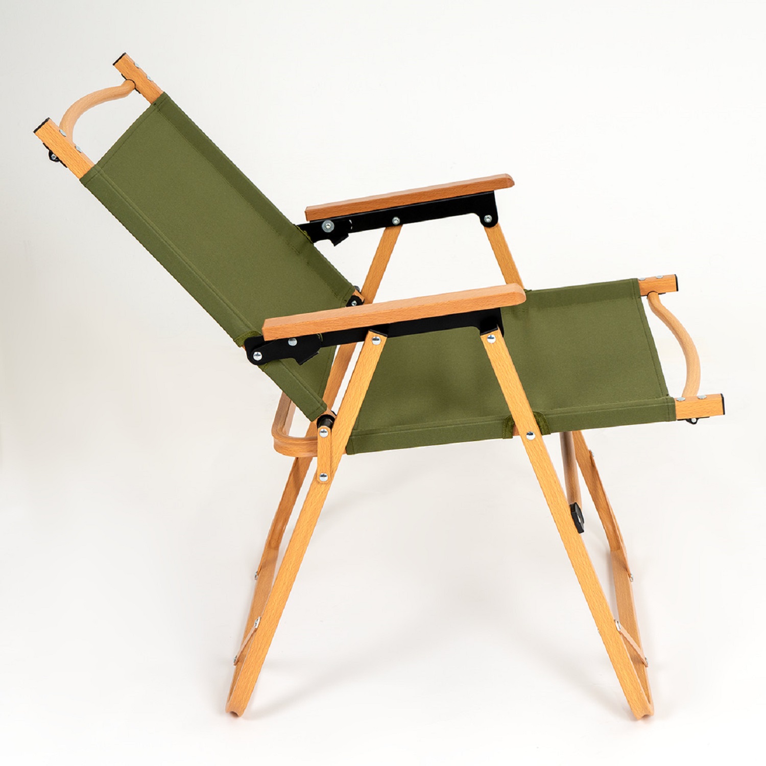 SILLA PLEGABLE CAMPING RECLINABLE COLBÚN - VERDE - 5