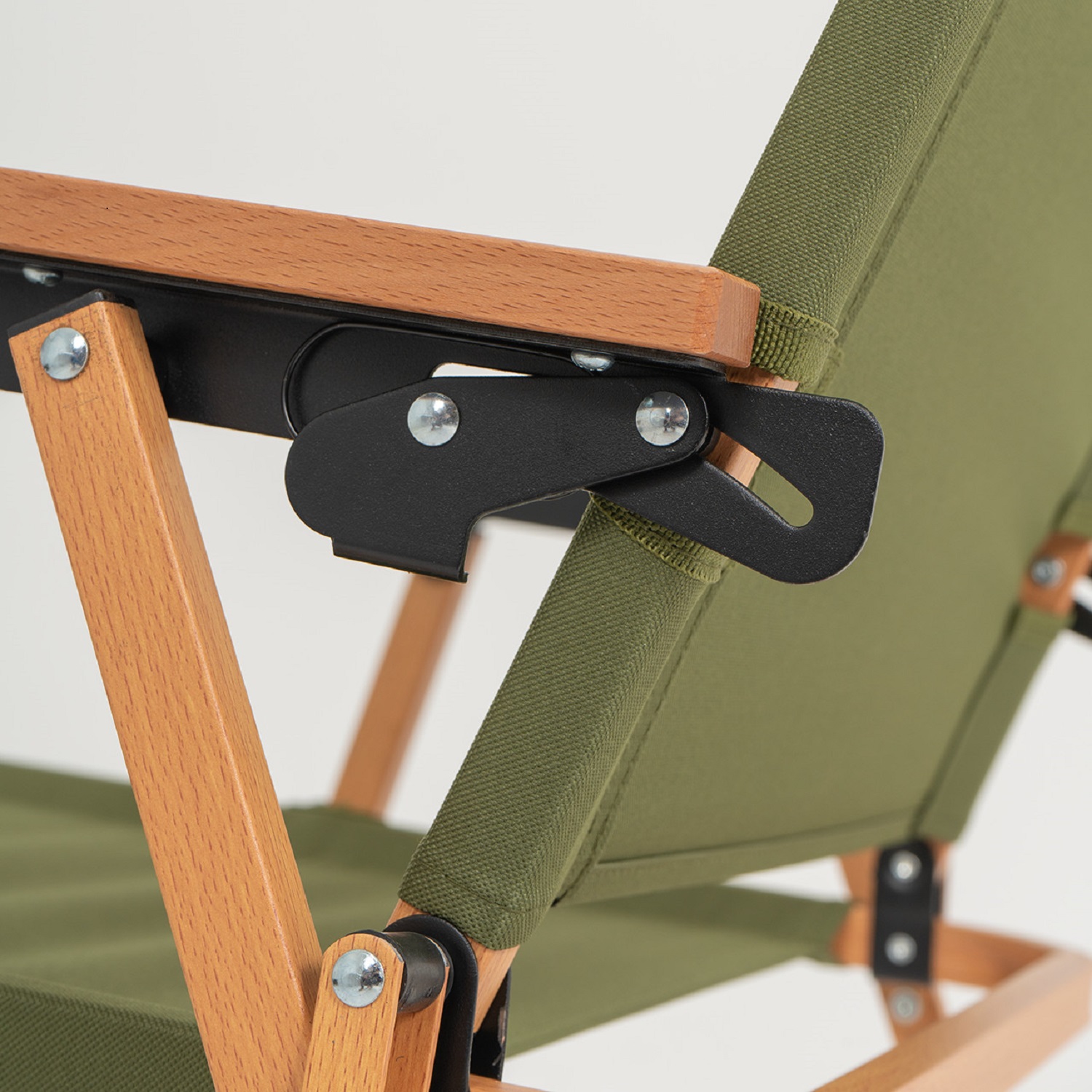 SILLA PLEGABLE CAMPING RECLINABLE COLBÚN - VERDE - 6