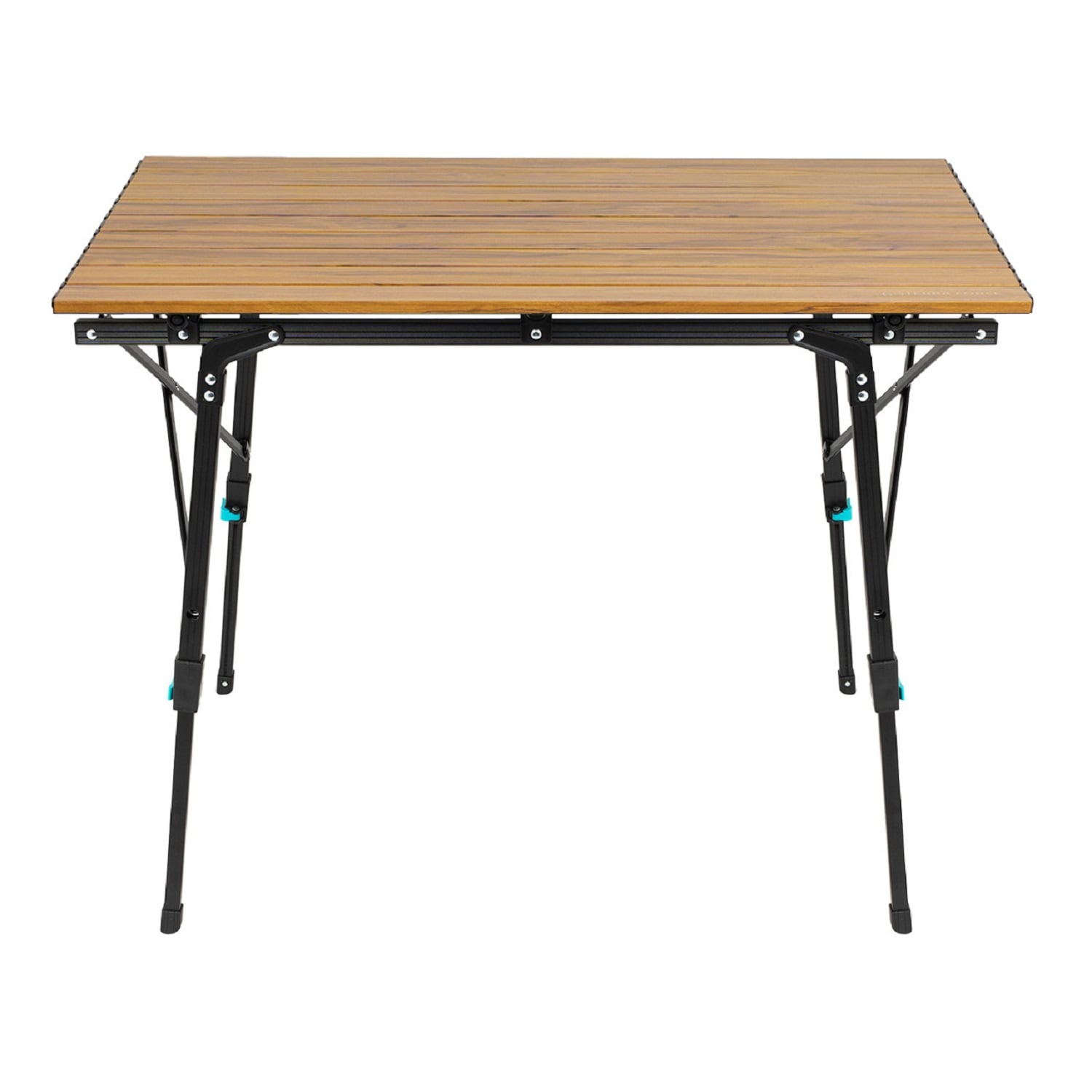 MESA DE CAMPING ALTURA AJUSTABLE COLBÚN - MARRÓN - 2