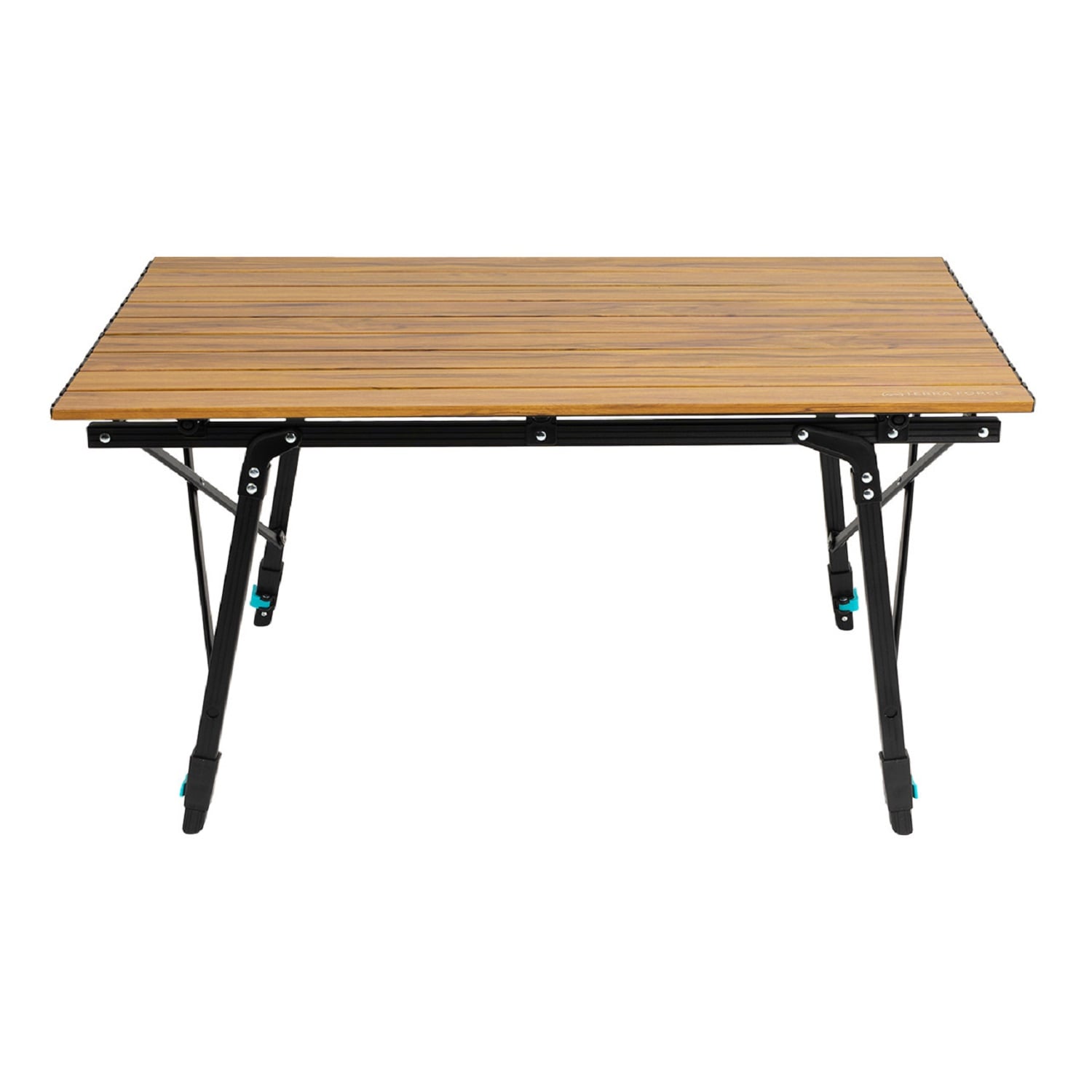 MESA DE CAMPING ALTURA AJUSTABLE COLBÚN - MARRÓN - 3