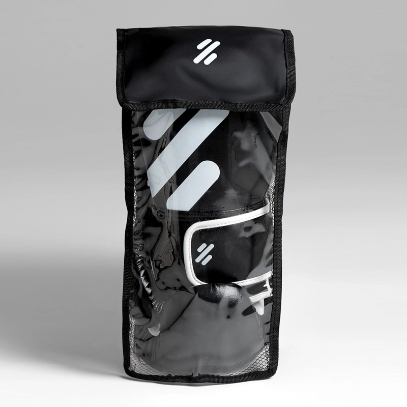 GUANTE BOXEO ALI - BLACK AND WHITE 12 OZ - 4