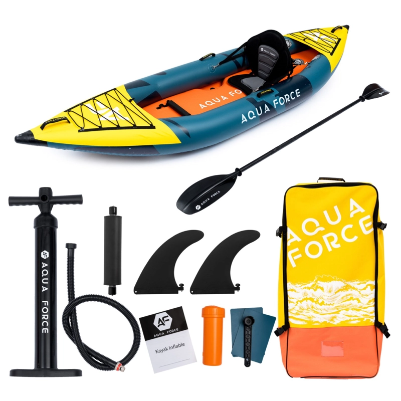 KAYAK INFLABLE DROP STITCH 1 PERSONA 320CM PAKI - 2