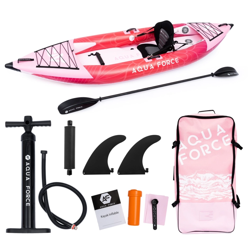 KAYAK INFLABLE DROP STITCH 1 PERSONA 320CM AURA - 2