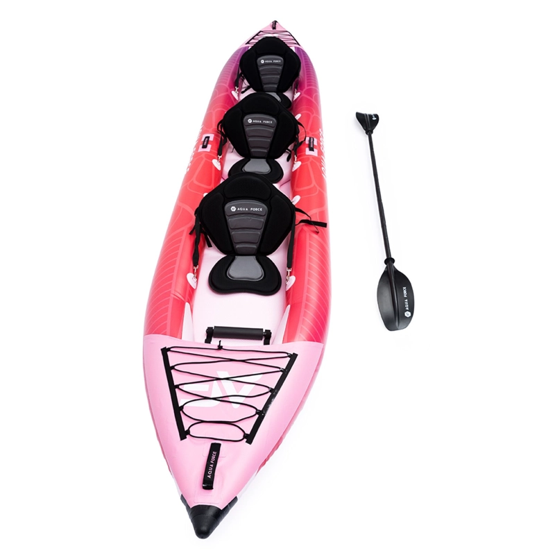 KAYAK INFLABLE DROP STITCH 3 PERSONAS 500CM AURA - 5