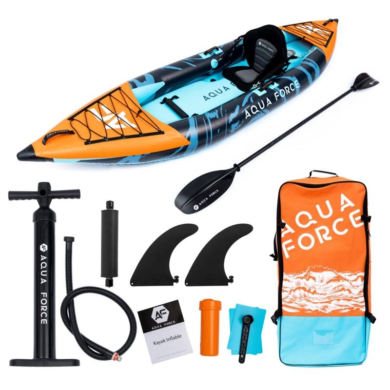 KAYAK INFLABLE DROP STITCH 1 PERSONA 320CM HONU - 2