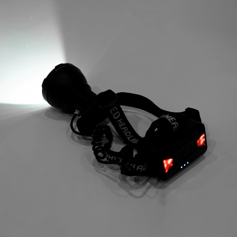 LINTERNA DE CABEZA CAMPING TRAIL PRO 400M 8H - 8
