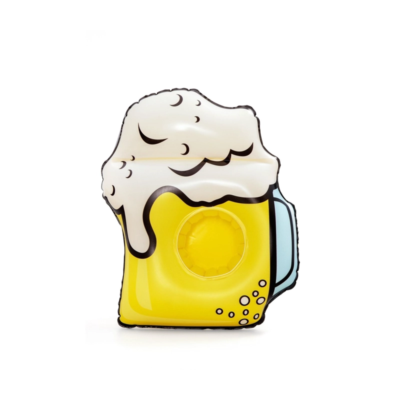 FLOTADOR PORTA VASOS BESTWAY INFLABLE CERVEZA - 1