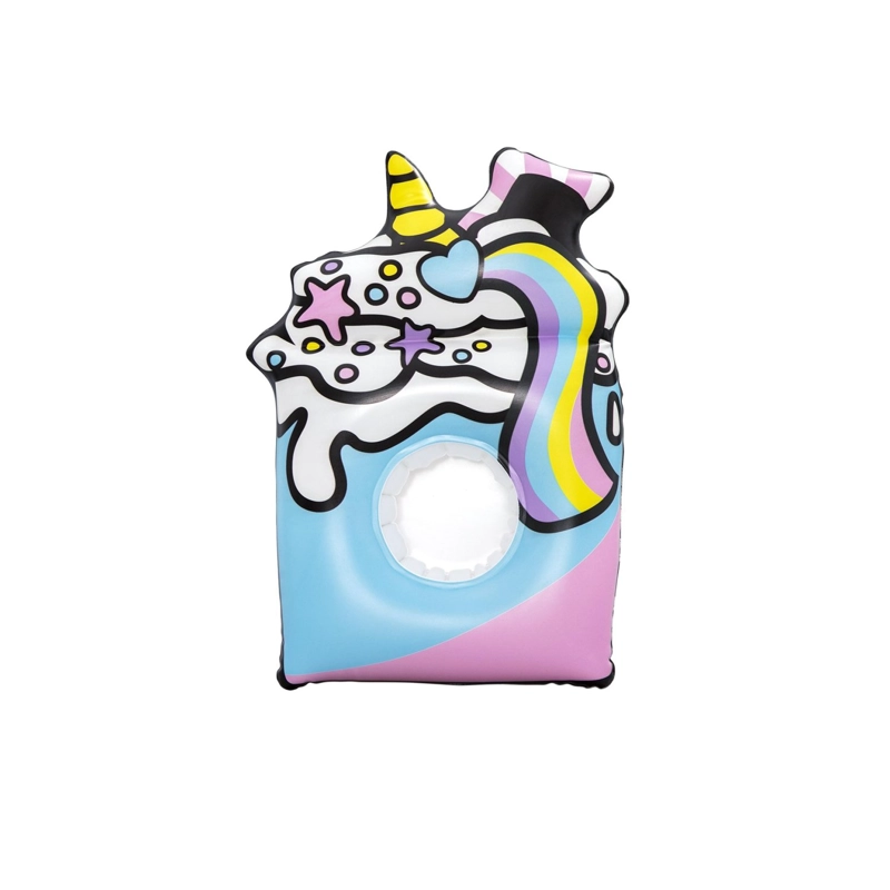 FLOTADOR PORTA VASOS BESTWAY INFLABLE UNICORNIO - 1