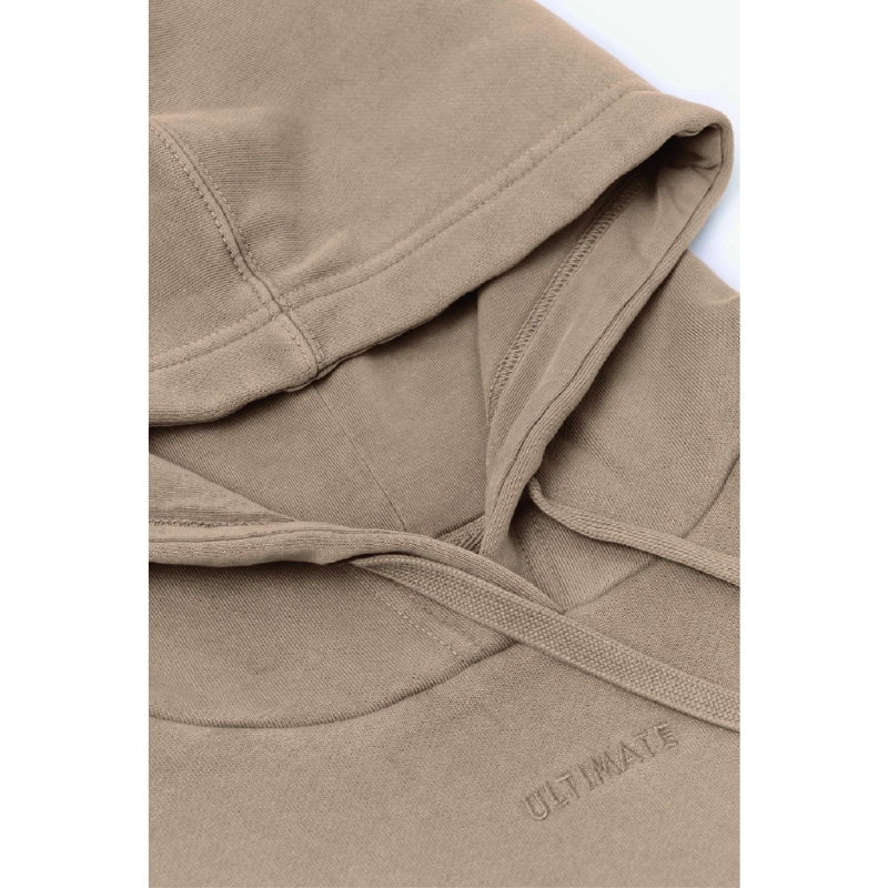 ULTIMATE HOODIE REGULAR MUJER MOCHA - 8