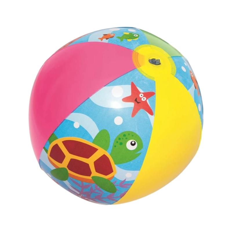 JUEGO DE PISCINA SALVAVIDAS Y PELOTA 122 X 20 CM - 3