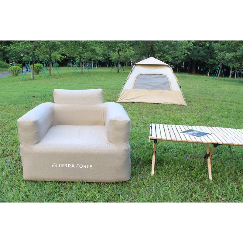 SILLON CAMPING AUTO-INFLABLE LAVABLE - 3