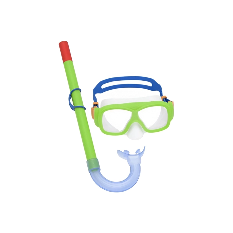 KIT DE BUCEO SNORKEL - BESTWAY COLOR VERDE - 5