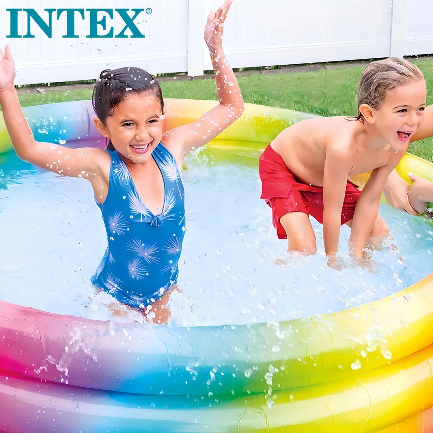PISCINA INFLABLE REDONDA 168 X 38CM INTEX - 2