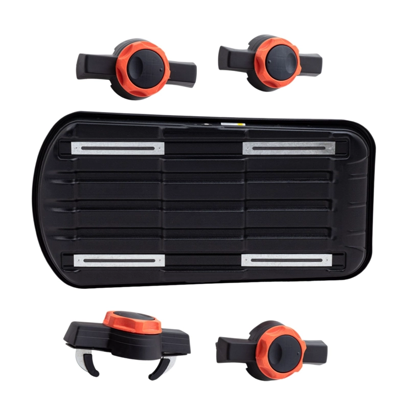 PORTAEQUIPAJE CARBON 250L ANCLAJE RAPIDO - 4