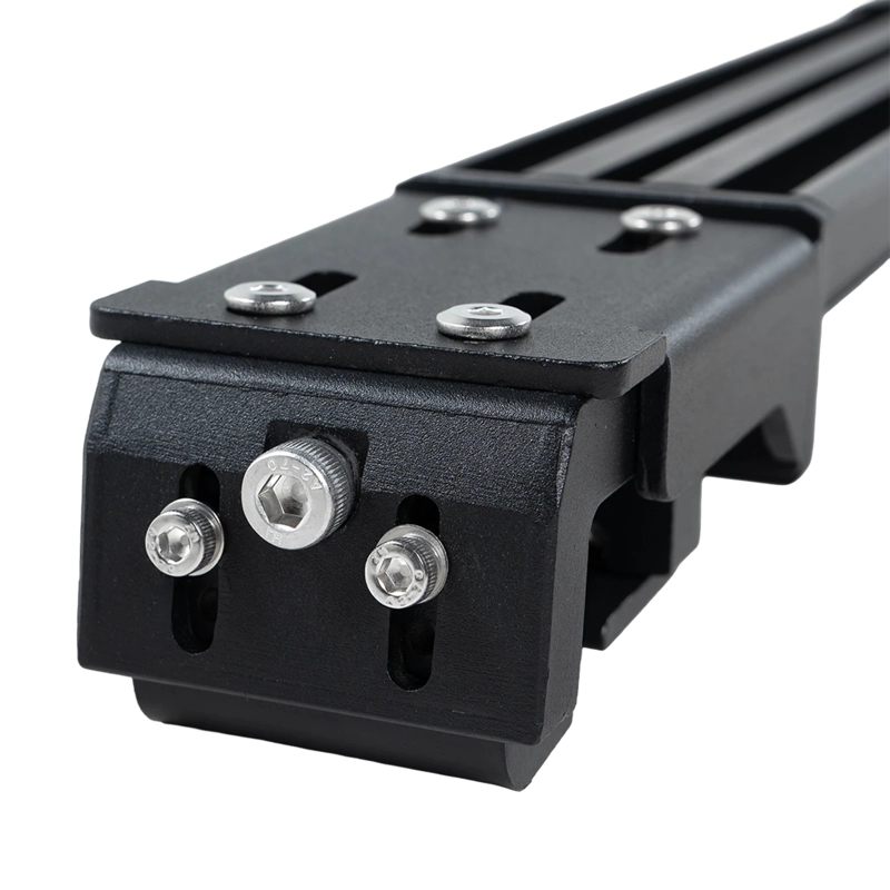 BARRAS DE TECHO TRANSVERSALES PREMIUM BLACK AJUSTABLES 160CM 100KG RAILING ELEVADO - 2