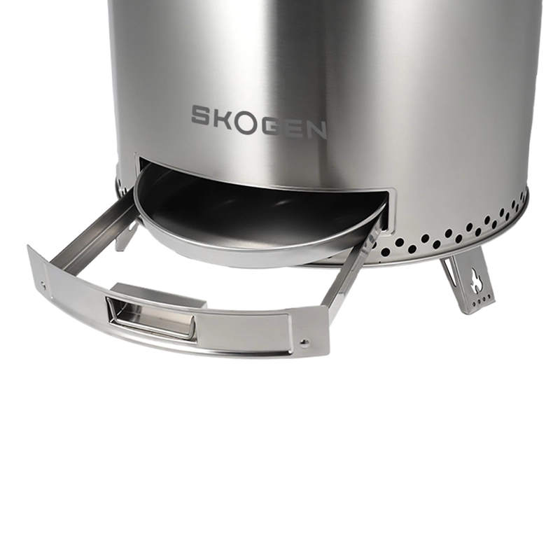 FOGÓN BRASERO SIN HUMO REDONDO PORTÁTIL 50 CM – KRETS - 7