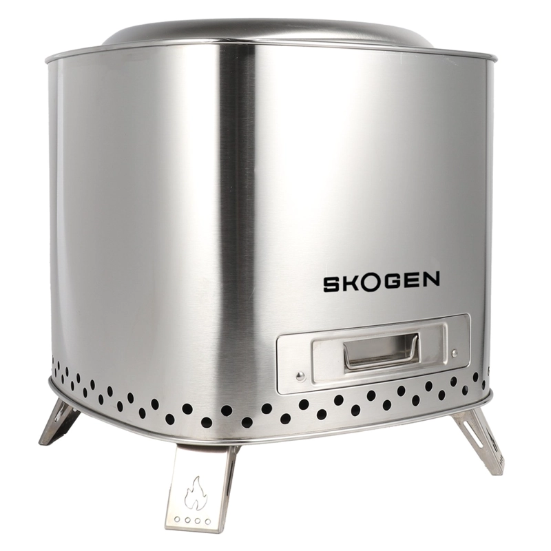FOGÓN BRASERO SIN HUMO CUADRADO PORTÁTIL 50 CM – KUB - 5