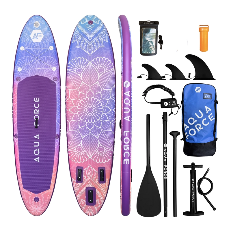 TABLA STAND UP PADDLE AQUA FORCE PVC BOARD 11'0'' AURA - 3
