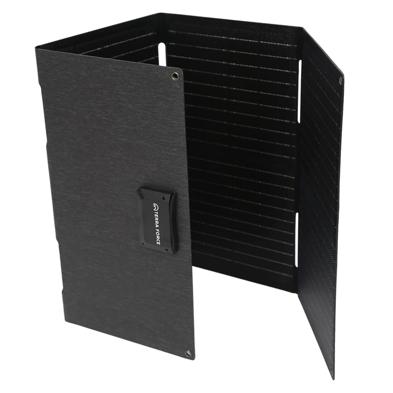 PANEL SOLAR PORTATIL PLEGABLE CAMPING 60W - 6