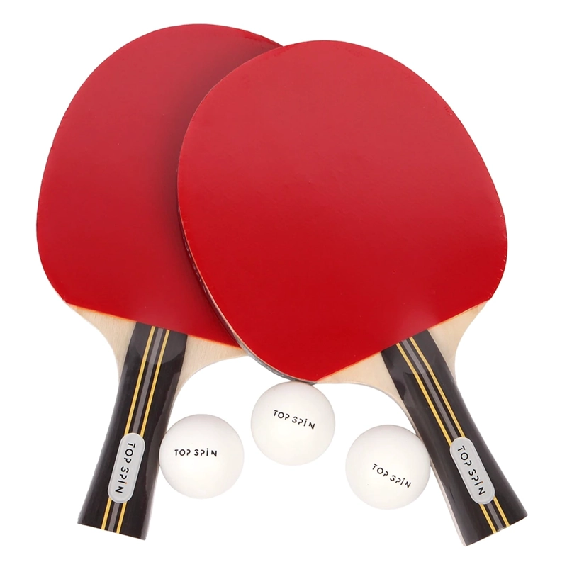 SET 2 PALETAS Y 3 PELOTAS PING PONG ELITE - 1