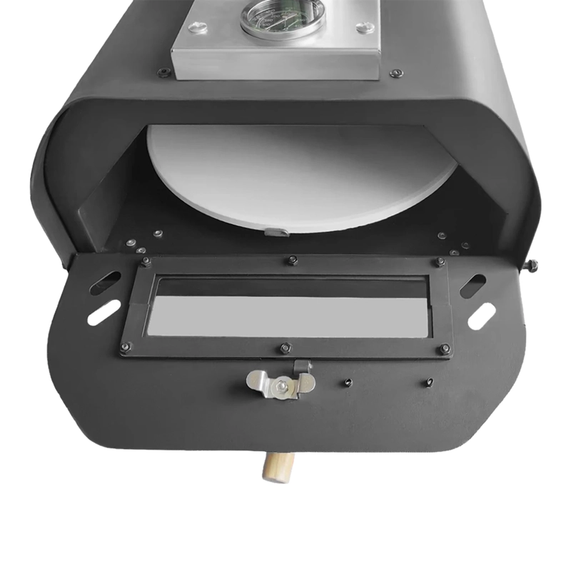 HORNO DE PIZZA A PELLET 12' DANSA 360° - 7