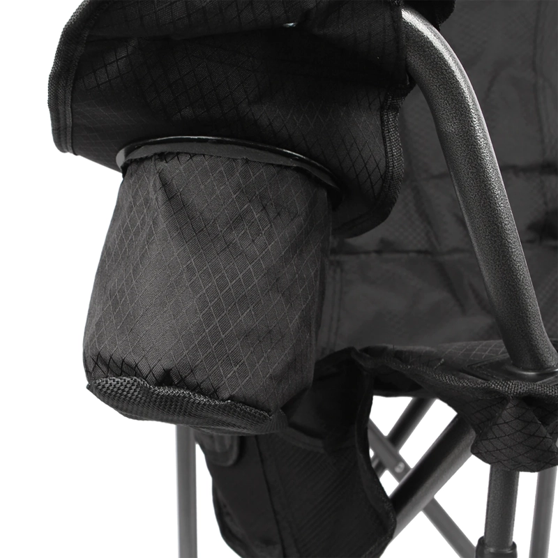 SILLA DE CAMPING PLEGABLE ACOLCHADA CON COOLER PREMIUM - 5