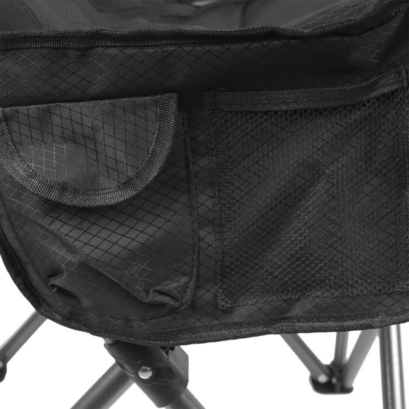 SILLA DE CAMPING PLEGABLE ACOLCHADA CON COOLER PREMIUM - 9