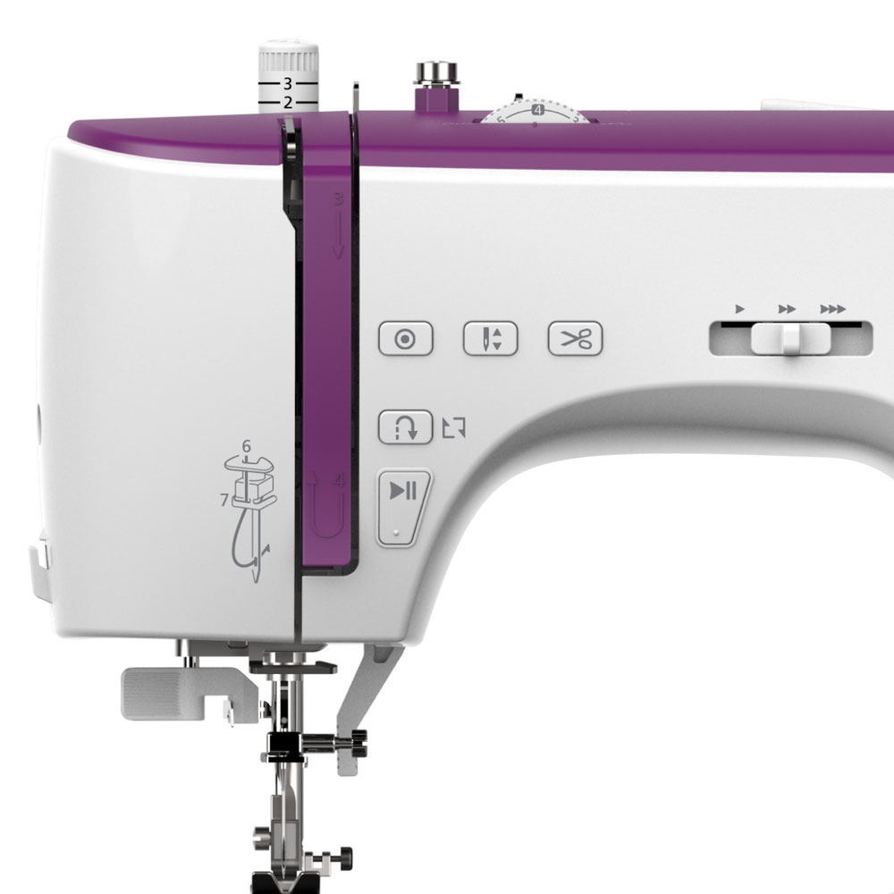 MAQUINA DE COSER NECCHI NC204A MÁQUINA DE COSER NC-204D - 4