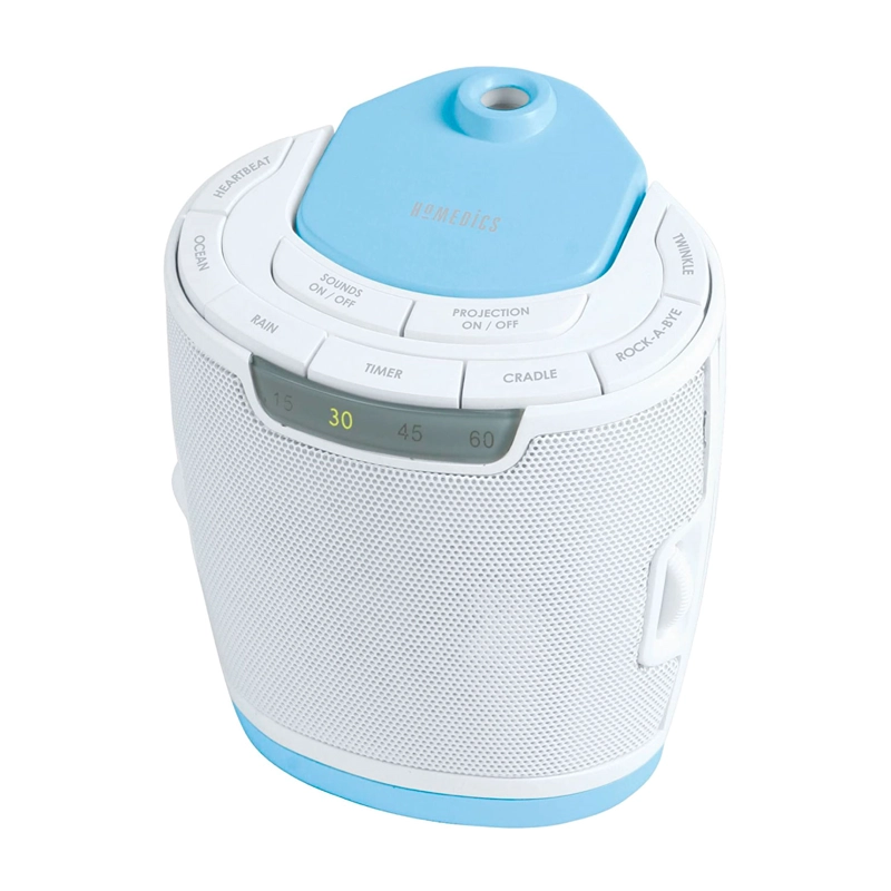 ARRULLA BEBÉ HOMEDICS ESPANTA CUCO LULLABY SS-3000 BLANCO - 1