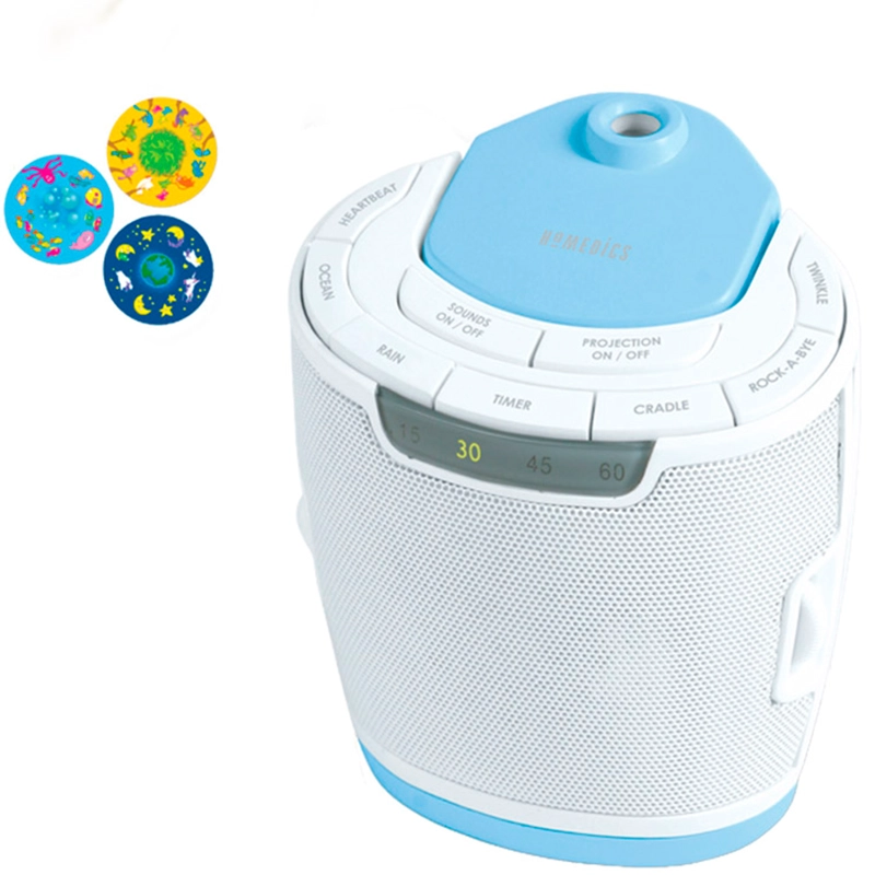 ARRULLA BEBÉ HOMEDICS ESPANTA CUCO LULLABY SS-3000 BLANCO - 5